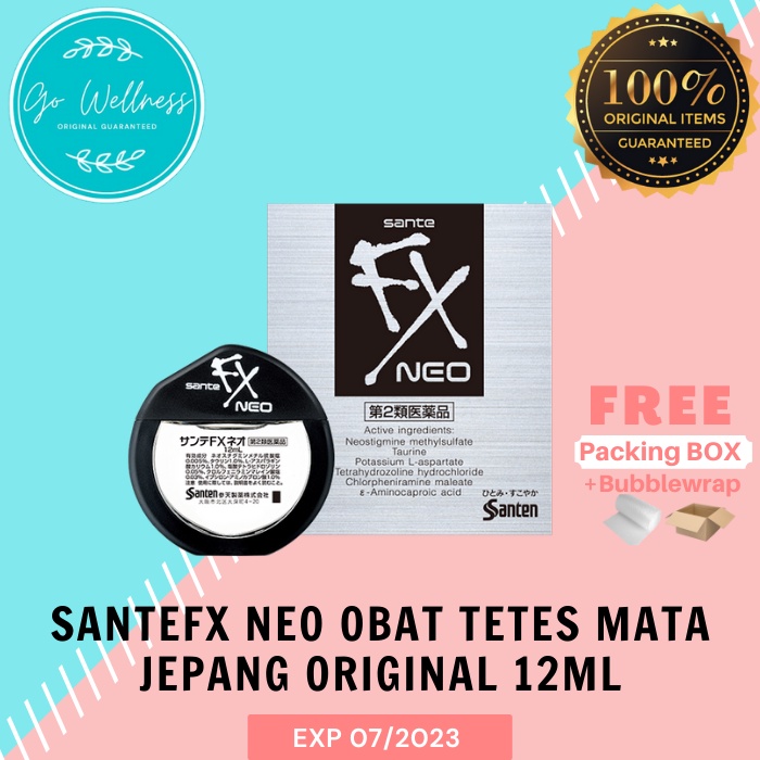 Sante FX SanteFX Neo Obat Tetes Mata Jepang Original 12ml