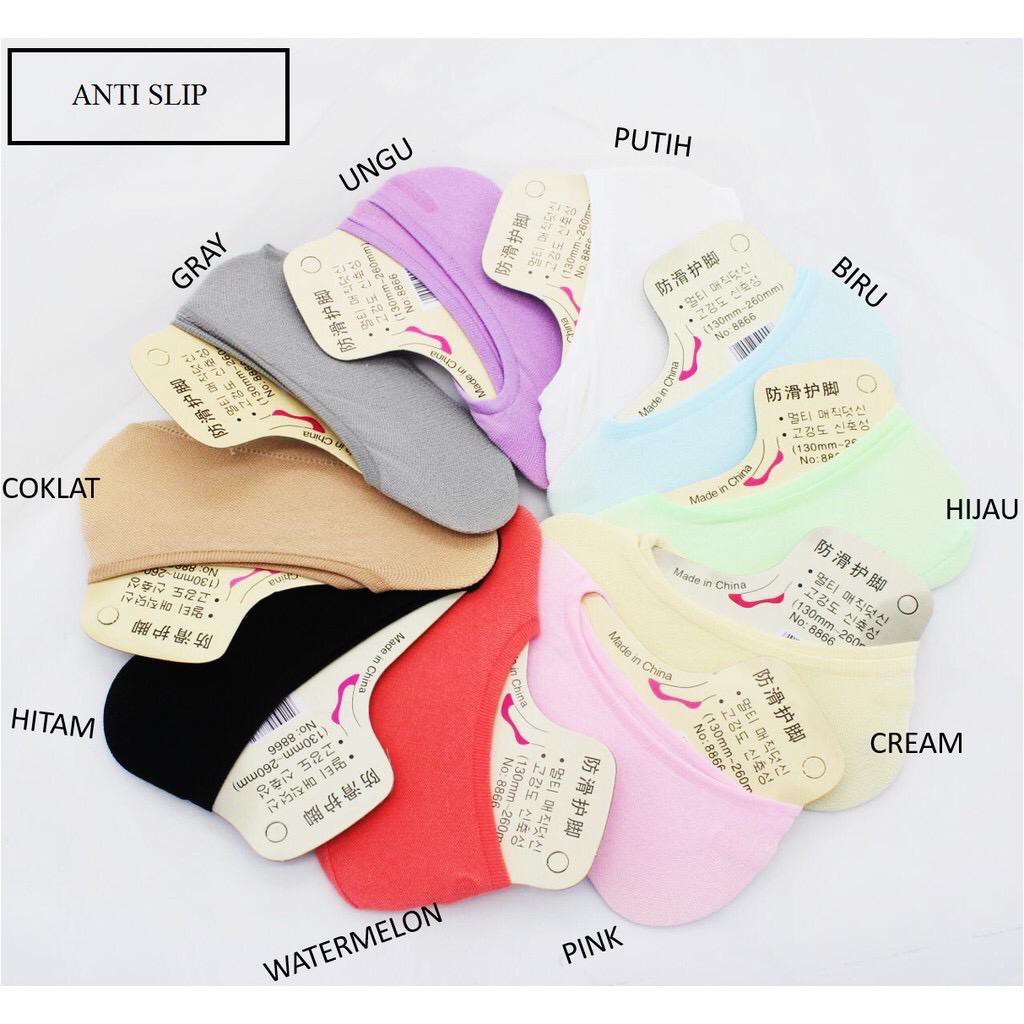 ANTI SLIP KAOS KAKI BALET FASHION UNISEX KAOS KAKI LEMBUT DAN ELASTIS MURAH KAOS KAKI IMPORT