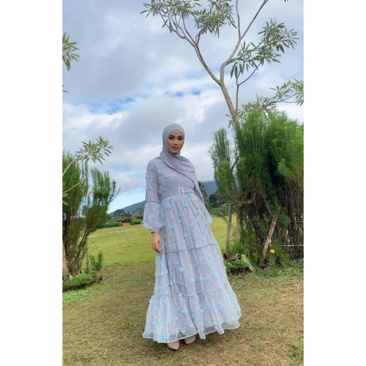 Dress La Fleur Rudeya Syari