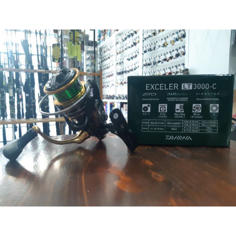 reel daiwa exceler LT 3000