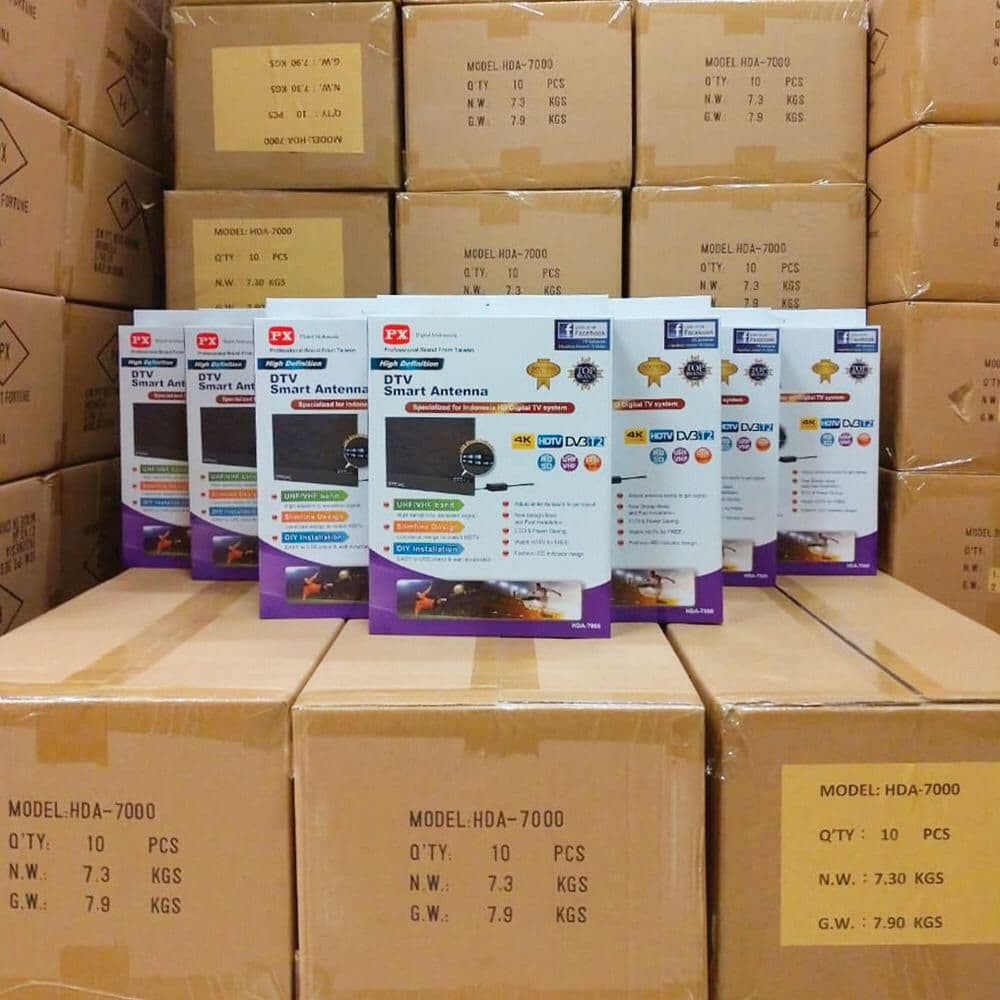 PX HDA-7000 Antena TV Digital Analog Booster Indoor - GARANSI 18 BULAN