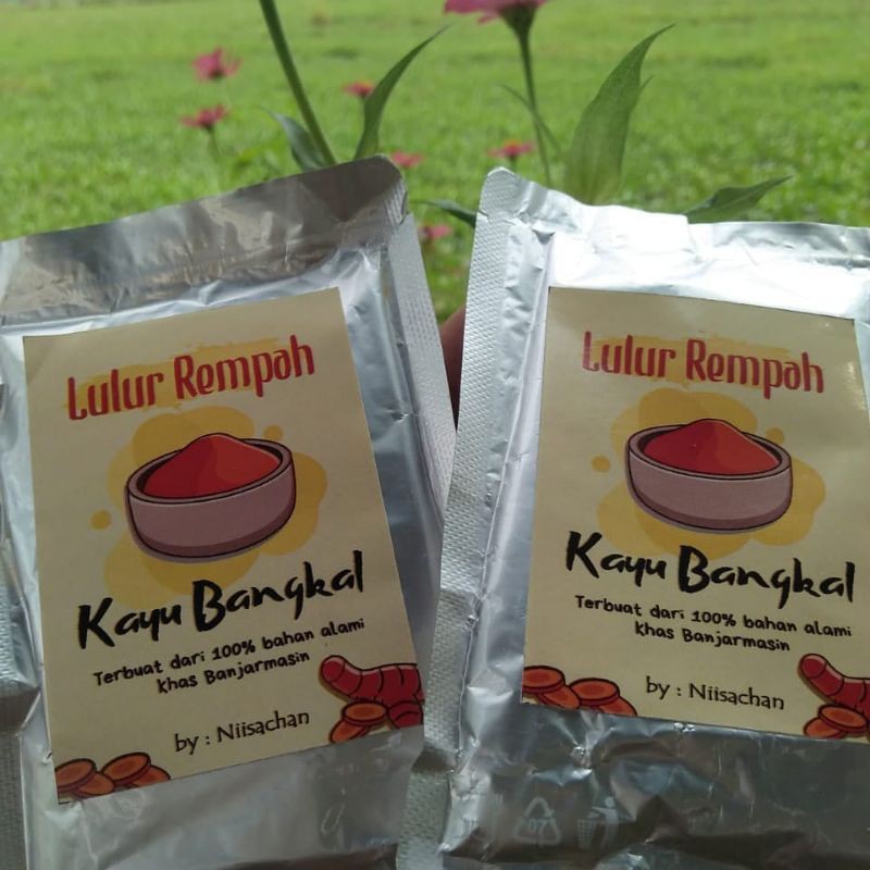 Lulur rempah kayu bangkal asli