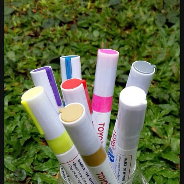 

Langsung Order [TOYO] Spidol Ban toyo paint marker Sa 101 ORIGINAL 100% Limited
