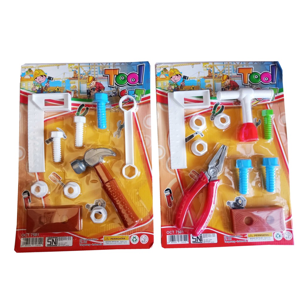 Mainan Tools Set Perkakas Series
