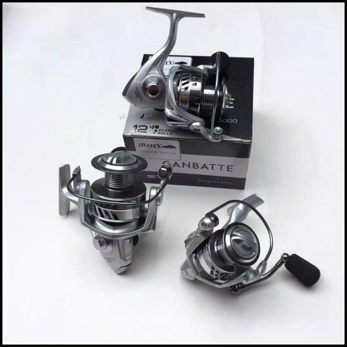 Reel Iroly Ganbatte Power Handle Murah 1000 2000 3000 4000 6000