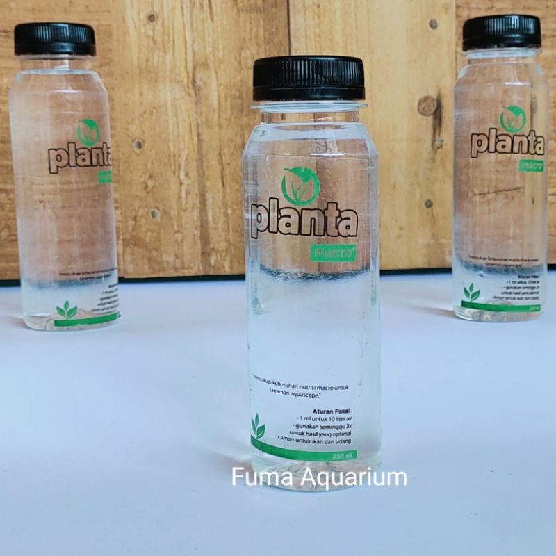 Planta Macro+ Pupuk Cair Tanaman Aquascape Kemasan Botol 250ml