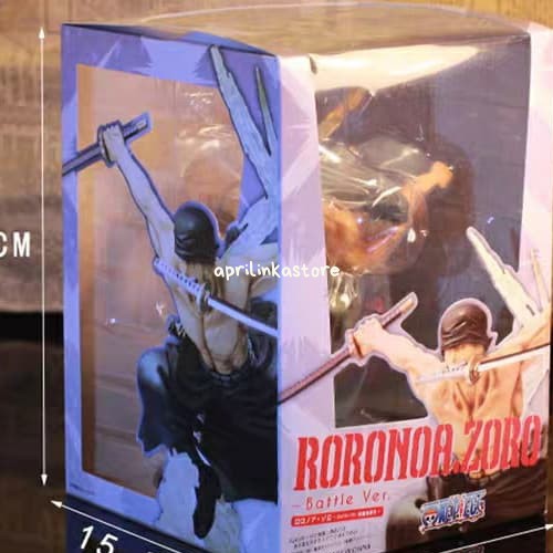 Zoro Fzo Battle Shfiguarts Zero Bandai Roronoa Action Figure One Piece 044 Shopee Indonesia