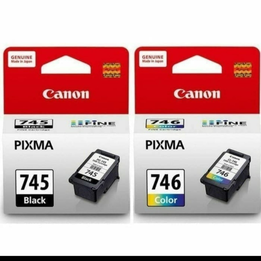 Tinta cartridge canon 745 746 oriinal