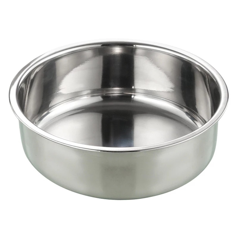 Mangkok Makan / Minum Bahan Stainless Steel 201 Kapasitas Besar Untuk Anjing / Kucing