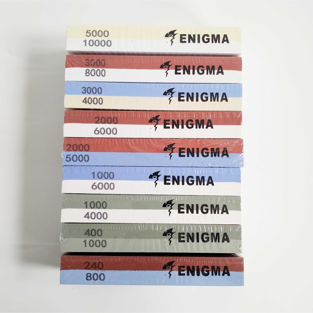 KNIFE GRIT SHARPENER WATER STONE DUAL WHETSTONE - GRIT STONE - BATU ASAHAN #240 - #10000