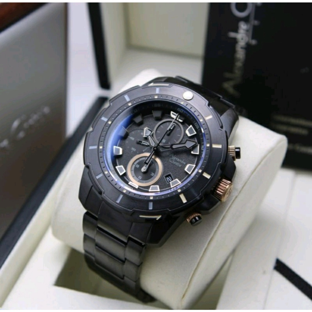 Alexandre Christie Ac 6606 Jam Tangan Pria Original Garansi Resmi 1 Tahun