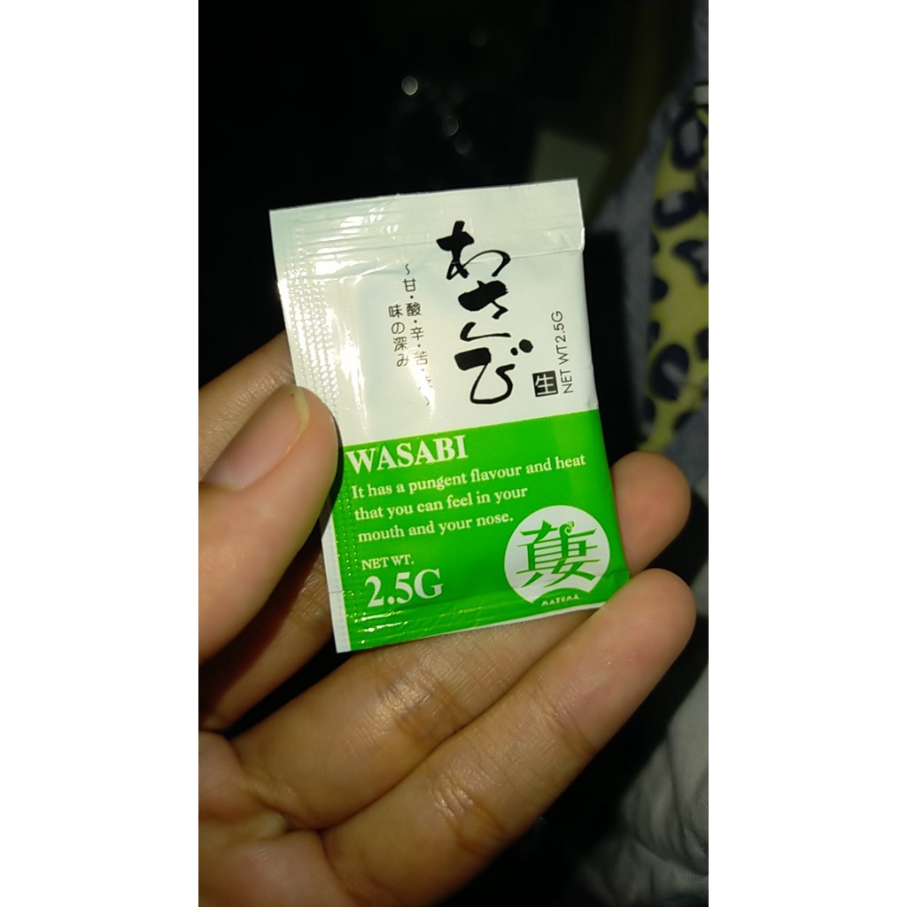 

Japanase mazuma wasabi paste 2,5 gr/SACHET - sayurbunda