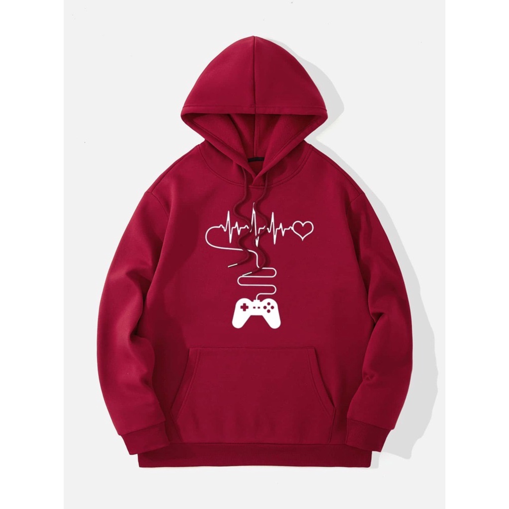 JOYSTICK GAME Jumper Hoodie II JOYSTICK GAME Sweater Hoodie II Sweter Oblong Topi SIZE M - XL ( Pria &amp; Wanita / Anak &amp; Dewasa )