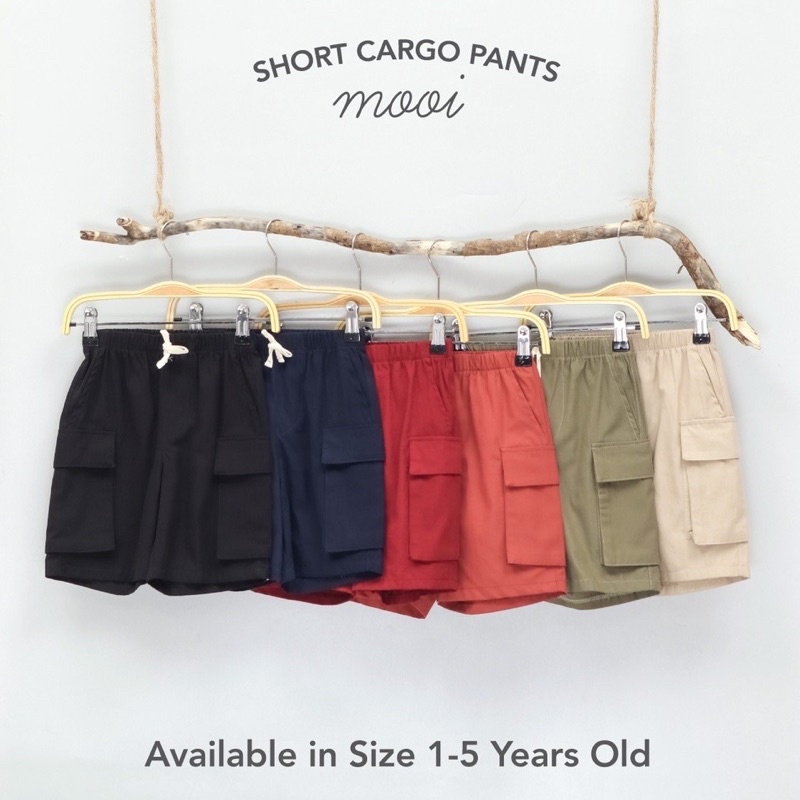 mooi short cargo pants