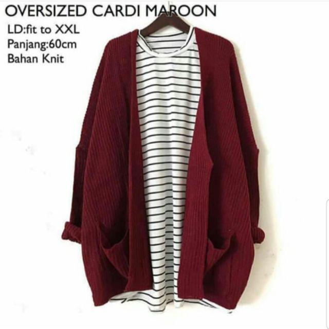 Oversize Cardigan Maruko-Marun