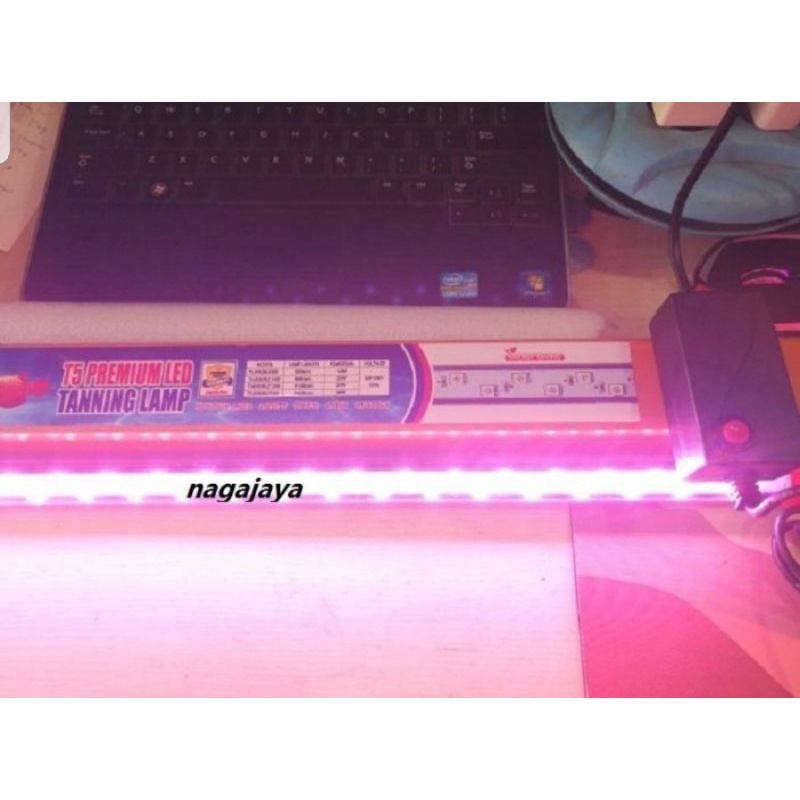 Sakkai pro tanning T5 double premium 100 cm lampu celup aquarium 100cm