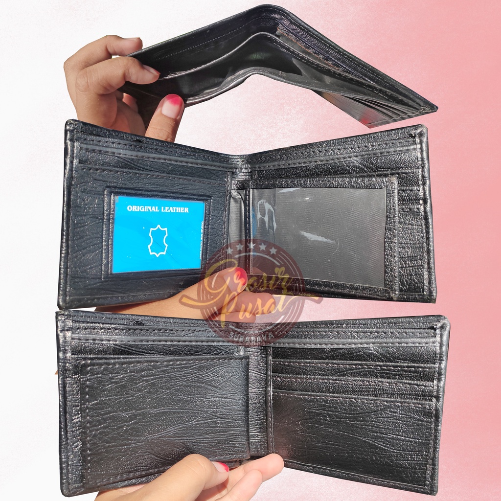 Dompet Pria Crocodile Bahan Kulit Sintetis