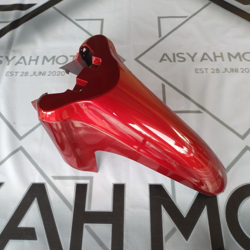 Spakbor Depan Yamaha Vega R New Warna Merah Marun Tahun 2006-2009