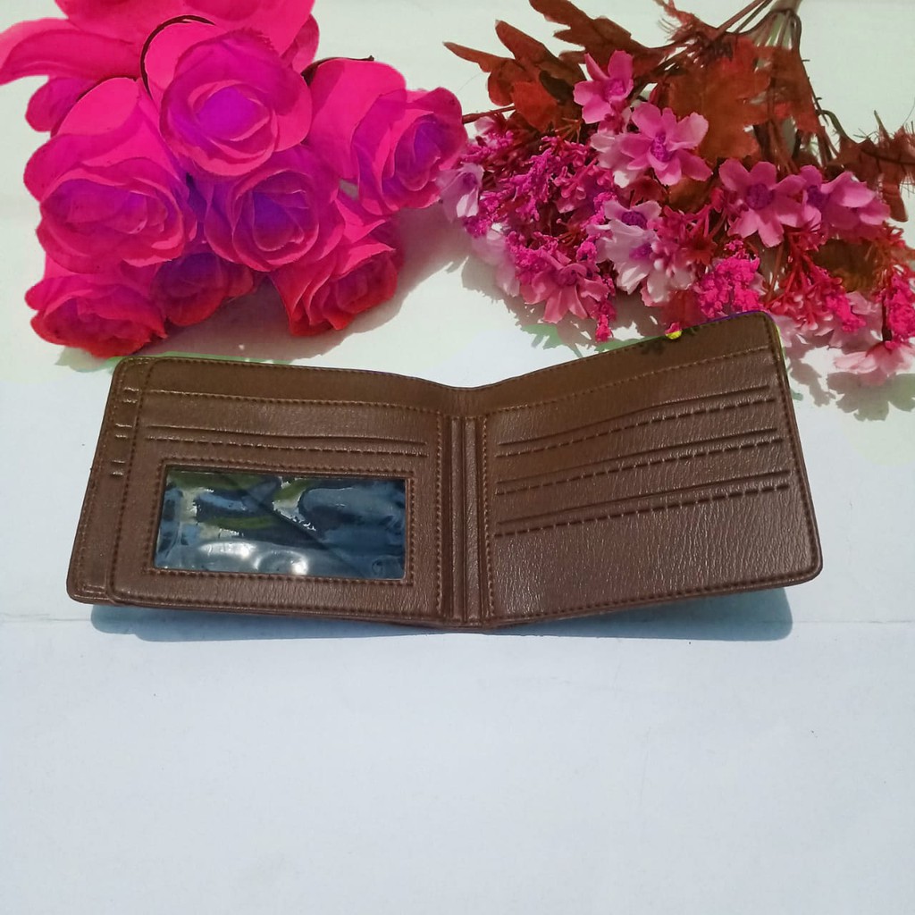 dompet cowok trendi keren 2021 sintetis Levis straus polos pendek fashionable