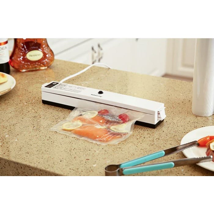 PROMO. Mesin Pres Plastik Vacum Sealer Sedot hampa udara makanan buah