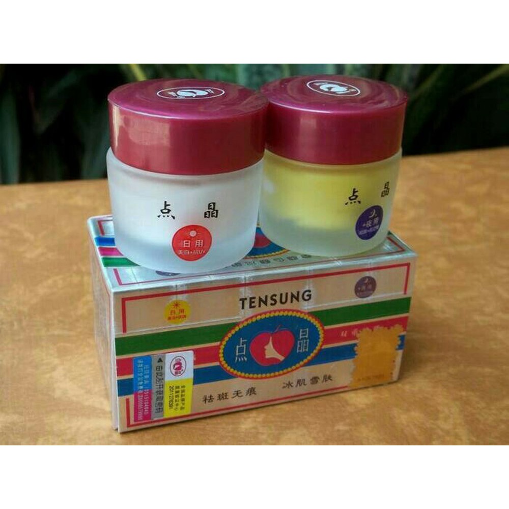 Promo TENSUNG CREAM PEMUTIH SIANG-MALAM Diskon
