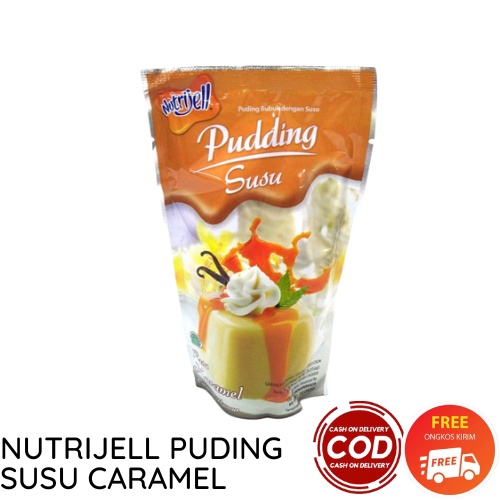 NUTRIJELL PUDING SUSU COKLAT, MELON, CARAMEL, MANGGA