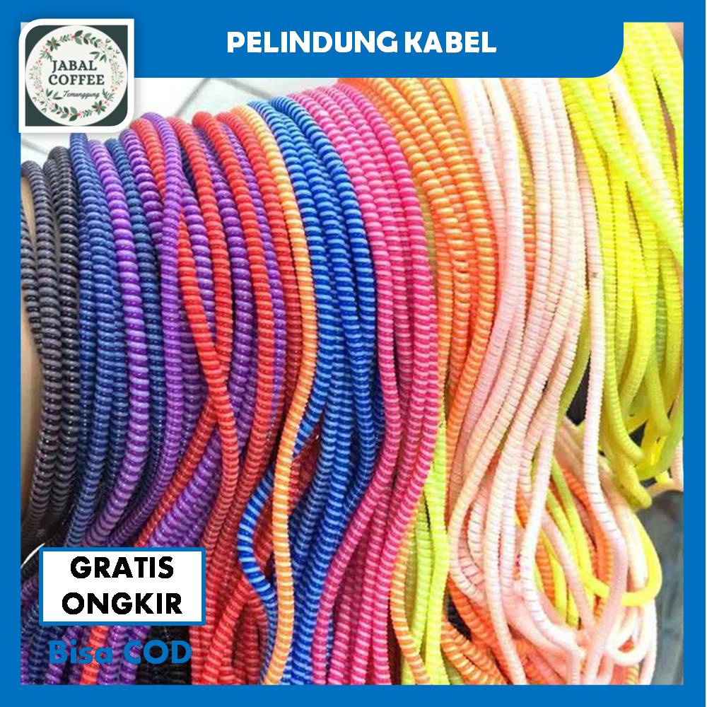 Pelindung Kabel Spiral / Pelindung Kabel Charger Universal / Pelilit Kabel Spiral Warna J113