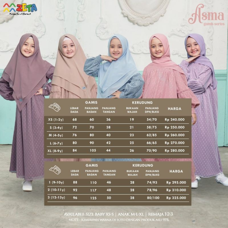 gamis asma by zeta