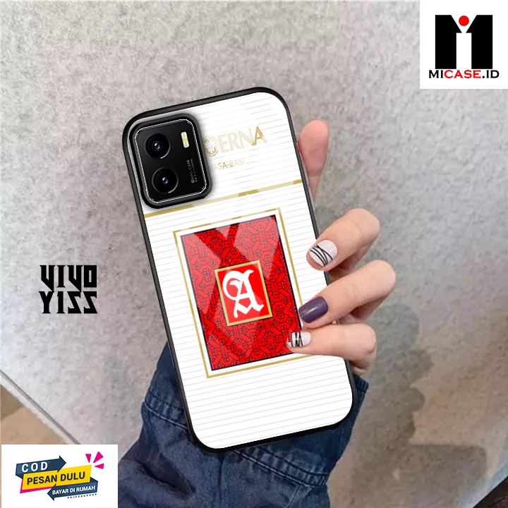 Case VIVO Y15S - Casing VIVO Y15S Fashion Case Terbaru 2022 MI.CASE [ ROKO ] Soft Case Glass VIVO Y1