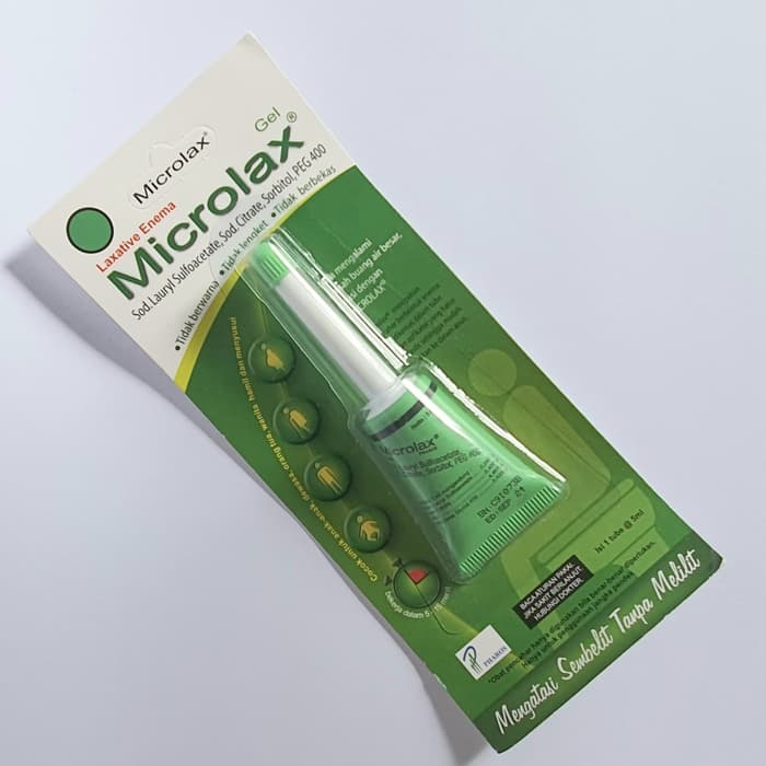 MICROLAX ENEMA GEL / Pelancar BAB / Pencahar Enema