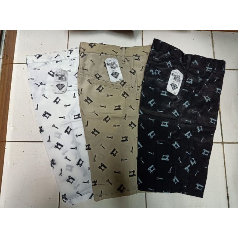 celana pendek cino pria motif || celana pendek terbaru kekinian