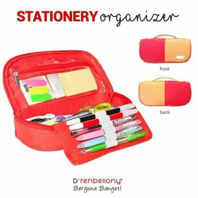 

stationery organizer (tempat pensil, alat sekolah, alat kantor, penc