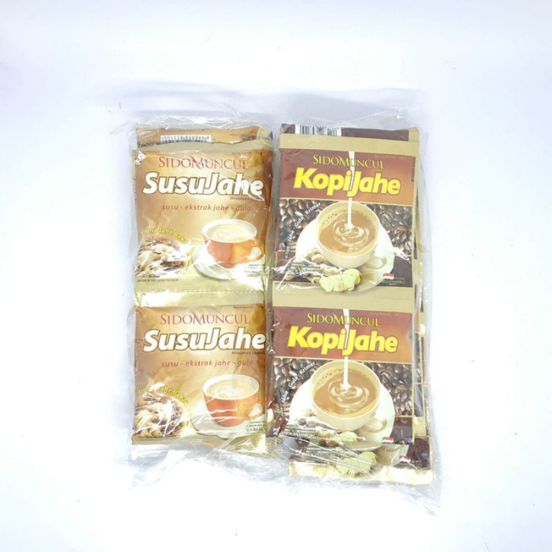 Jual Susu Jahe Kopi Jahe Sidomuncul Isi Sachet Shopee Indonesia