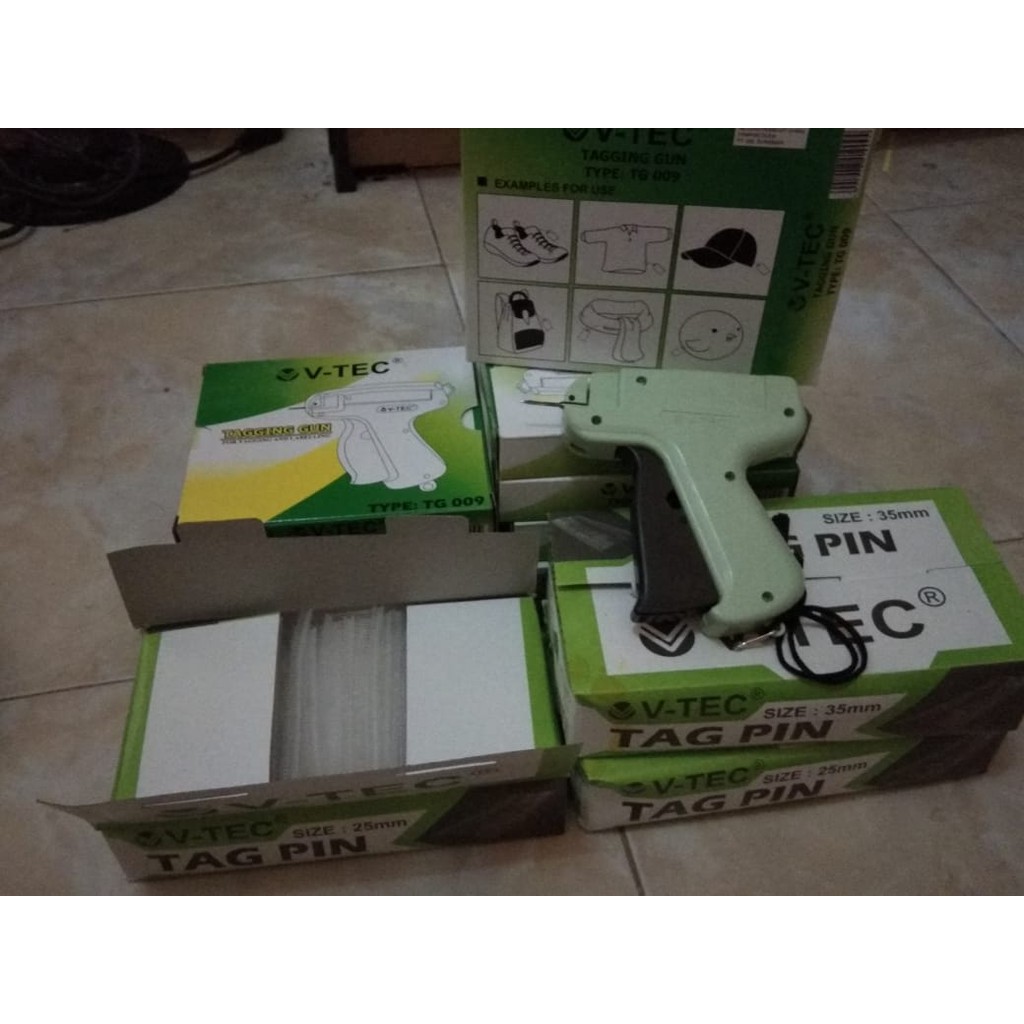 

Alat Tembak Label + Isi 5000 Paket Label (Tagging Tag gun dan Refil)