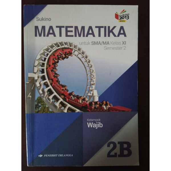 

Buku Matematika 2B - SMA Kelas 2 penerbit ERLANGGA