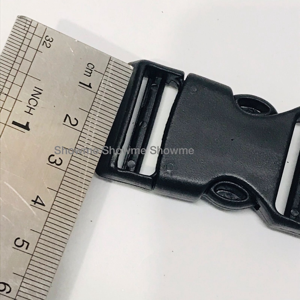 SHOWME KUNCI SODOK GESPER TAS PLASTIK BUCKLE 2.5 CM PP - ASESORIS TAS - SELEMPANG - RANSEL