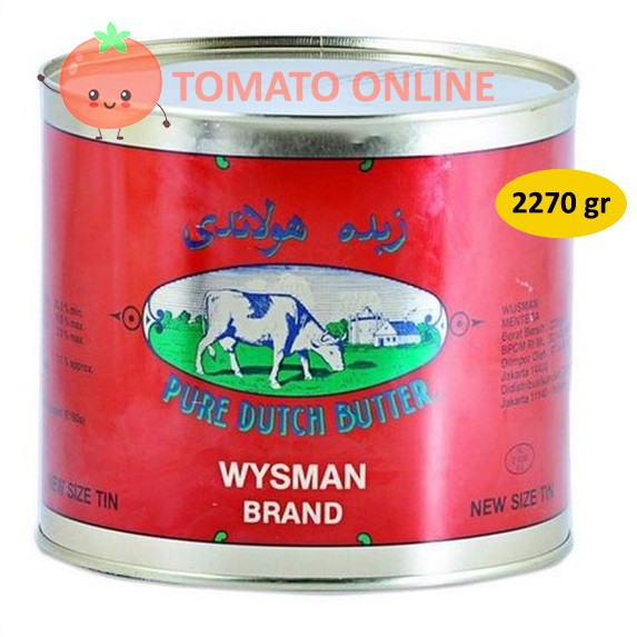 

Wysman Wijsman Wisman Mentega Butter 2kg 2 kg / 2270 gram gr G 2270gr