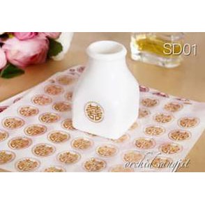 

PALING MURAH stiker shuang xi double happiness sangjit sale sale
