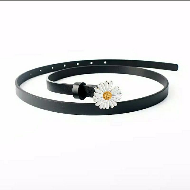 ikat pinggang bunga daisy sabuk wanita belt daisy fashion korea