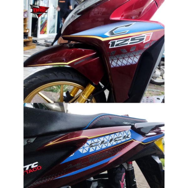 Striping transparan Vario 125 Old 2012 2013 2014