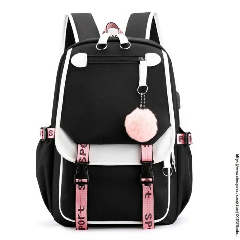 Tas Anak Sekolah Laki laki Simple SD SMP SMA Ransel Backpack Cowok Cewek Garsel-2