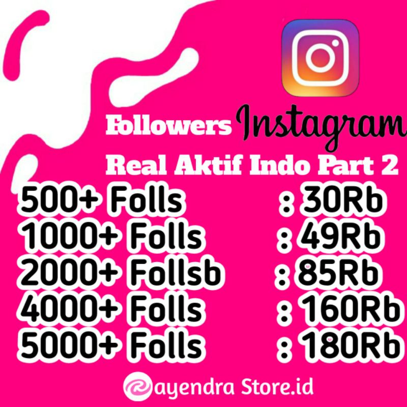 Tambah Followers Instagram Aktif