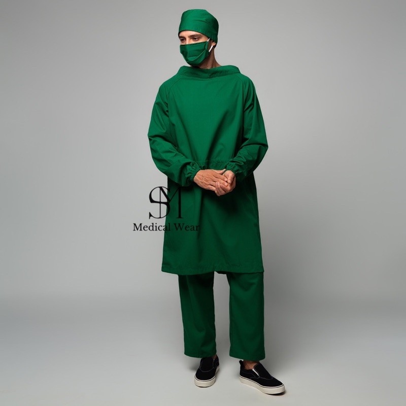 SURGICAL GOWN BAJU OPERASI JUBAH OPERASI BAJU OK GOWN MEDICAL ONLINE