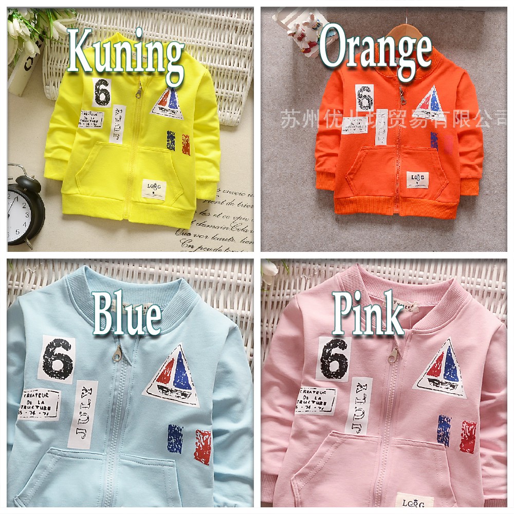Jaket Cardigan Anak Harajuku Jepang 1-4 Tahun [B1040]