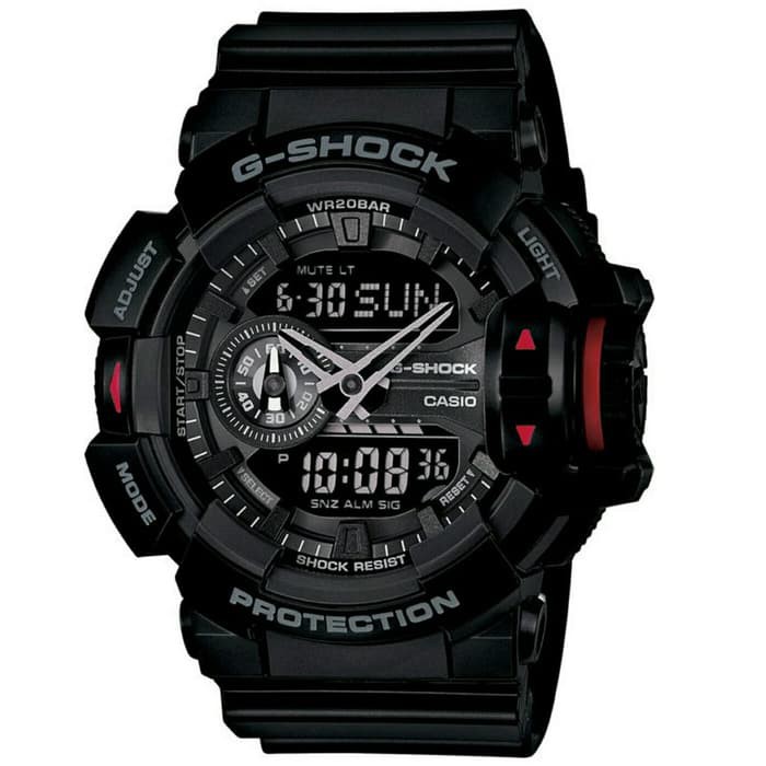 CASIO G SHOCK GA 400 1B   GSHOCK GA400 ORIGINAL   BERGARANSI Limited