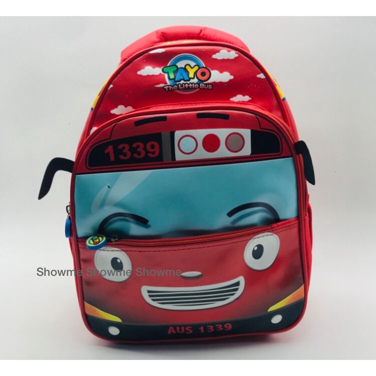 Tas Ransel Anak Sekolah PAUD- TK  Karakter 3D SPIDERMAN , 3 Ruang