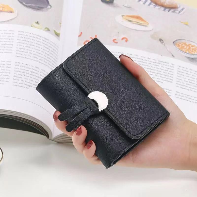 (COD) Dompet Lipat Mini Wanita Korean Fashion Wallet MALLSHOPPING