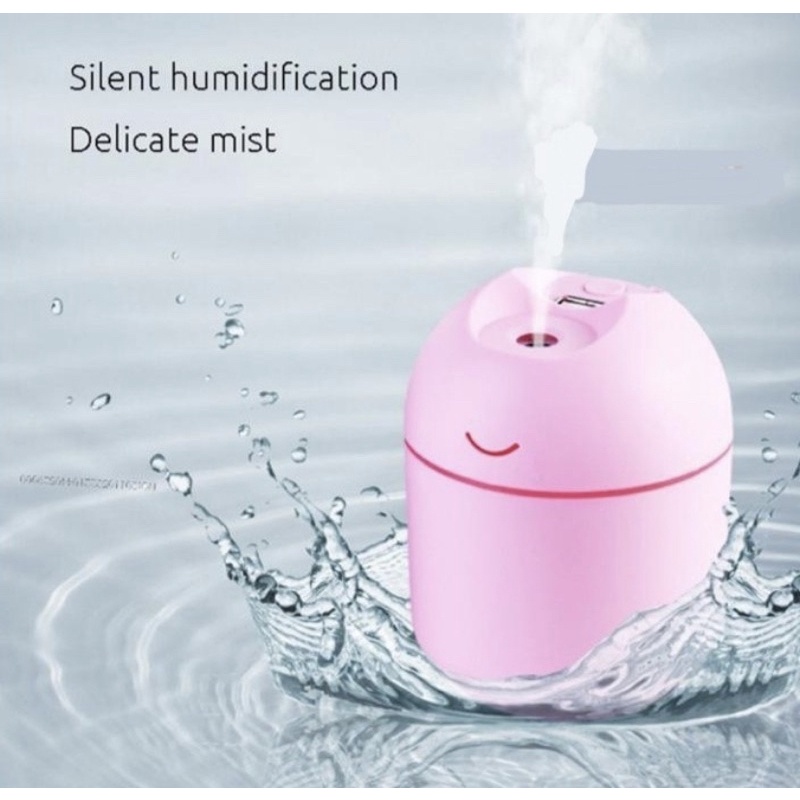 Humidifier Pelembab Ruangan Kamar Tidur Bayi Silent Bedroom Penyegar Udara Anti Bakteri/Humidifier Diffuser Aromaterapi Essential Oil Aromatherapy Disfuser Ultrasonic Pelembab Udara/Air Mist Humidifier Aroma Terapi Diffuser Essential Oil