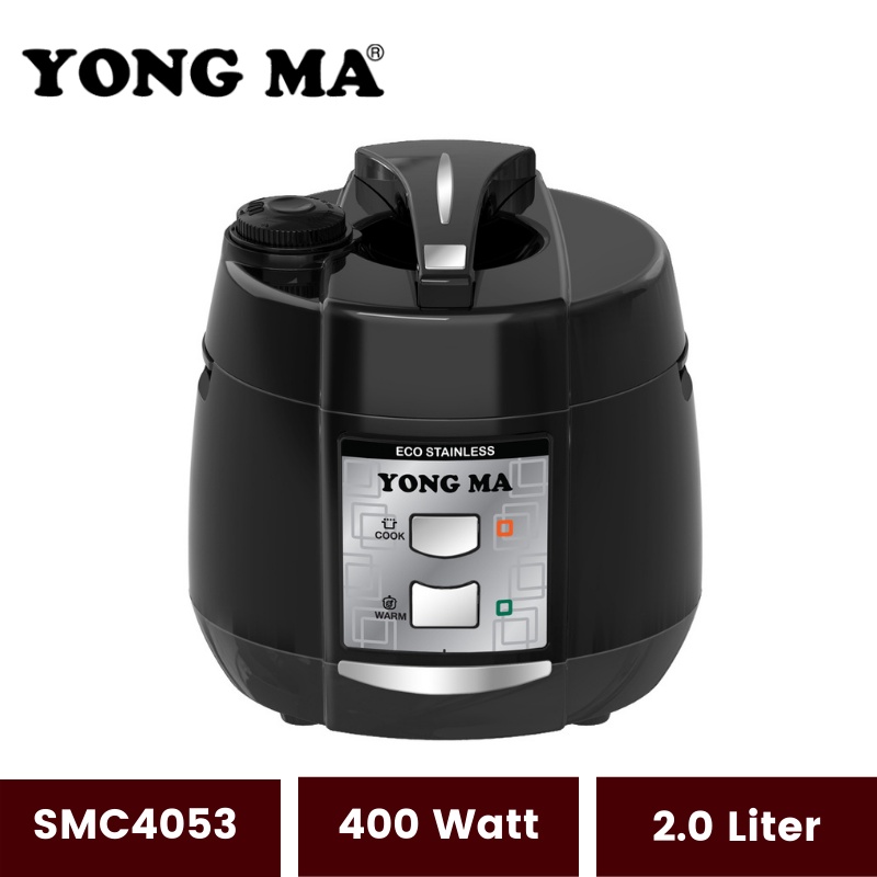 Yong Ma SMC 4053 | Rice Cooker Penanak Nasi Magic Com Magikom Magiccom Mejikom Megic Yongma SMC-4053 Stainless Garansi Resmi