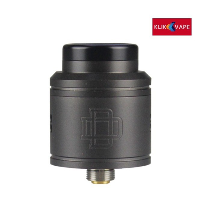 DRUGA V2 24 RDA Atomizer - MATTE GUN METAL [Authentic] klikvapebandung